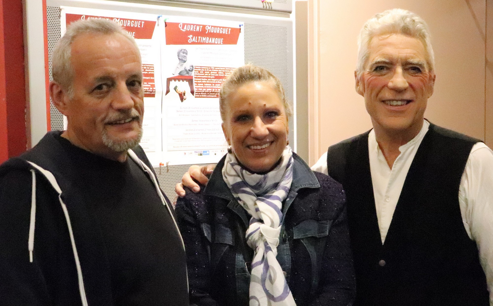 Avec Catherine Cheveux autrice de la chanson finale